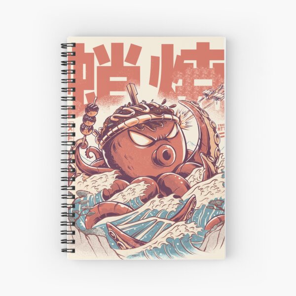 Takoyaki Attack Spiral Notebook RB2909 product Offical Anime Stationery Merch