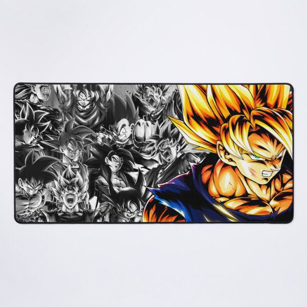 Goku all transformations Desk Mat RB2909 product Offical Anime Stationery Merch