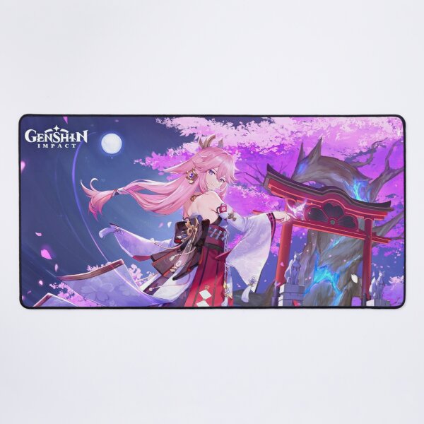 Yae Miko at the Narukami Shrine Desk Mat RB2909 product Offical Anime Stationery Merch