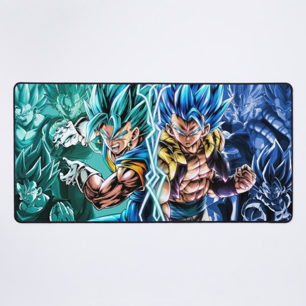 vegito blue and gogeta blue Desk Mat RB2909 product Offical Anime Stationery Merch