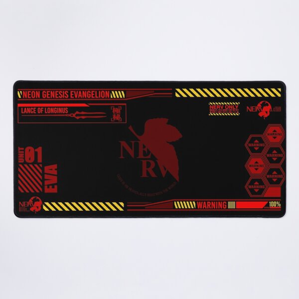 Neon Genesis Evangelion - Gaming Mecha View Desk Mat RB2909 product Offical Anime Stationery Merch