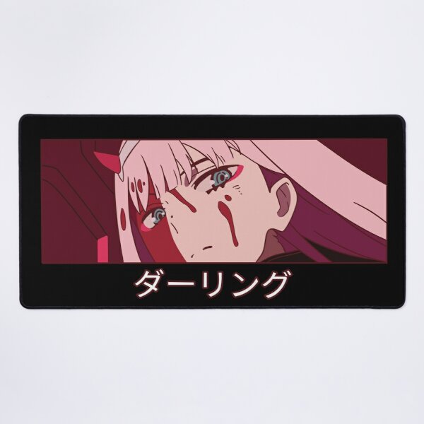 Zero Two Blood Desk Mat RB2909 product Offical Anime Stationery Merch