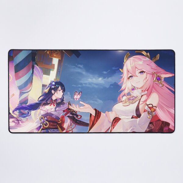 Yae and Raiden Ei Desk Mat RB2909 product Offical Anime Stationery Merch
