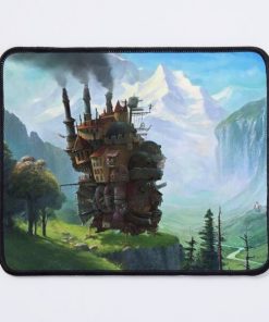 Aesthetics Moving Castle In Forest Mouse Pad RB2909 product Offical Anime Stationery Merch