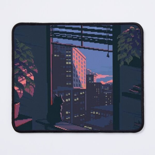 Chill Evening Mouse Pad RB2909 product Offical Anime Stationery Merch