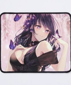 Raiden Shogun Night Dress Mouse Pad RB2909 product Offical Anime Stationery Merch