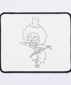 Brook (Line) - One Piece Chibi ver Mouse Pad RB2909 product Offical Anime Stationery Merch
