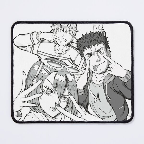 Friendz (B/W) Mouse Pad RB2909 product Offical Anime Stationery Merch