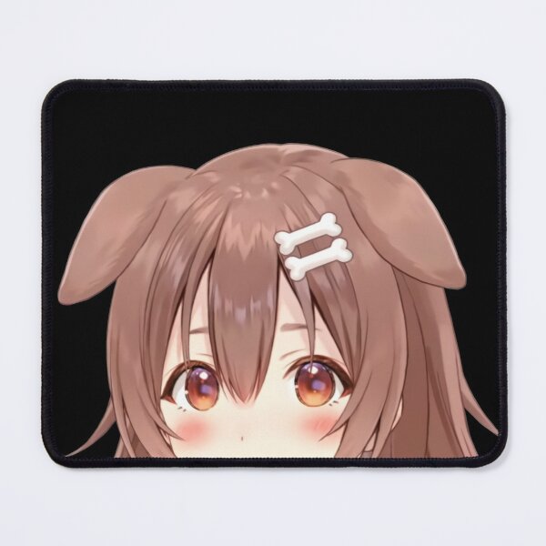 Inugami Korone peeker - Hololive Mouse Pad RB2909 product Offical Anime Stationery Merch