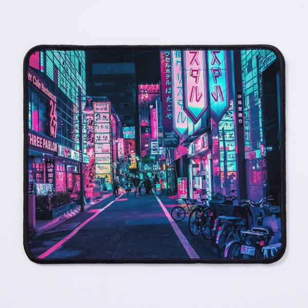 Tokyo - A Neon Wonderland  Mouse Pad RB2909 product Offical Anime Stationery Merch