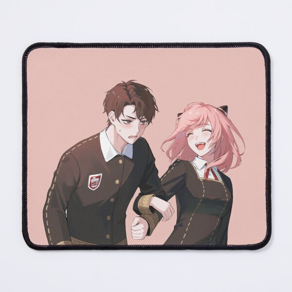 Anya Forger and Damian Teenager Spy x Family Mouse Pad RB2909 product Offical Anime Stationery Merch