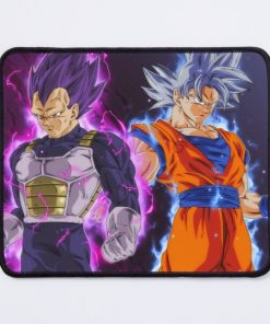 Goku ultra instinct and Vegeta ultra Ego Mouse Pad RB2909 product Offical Anime Stationery Merch