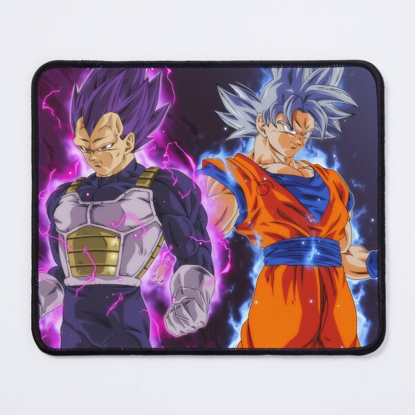 Goku ultra instinct and Vegeta ultra Ego Mouse Pad RB2909 product Offical Anime Stationery Merch