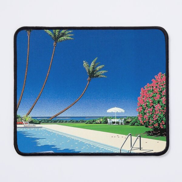 Hiroshi nagai blue Mouse Pad RB2909 product Offical Anime Stationery Merch