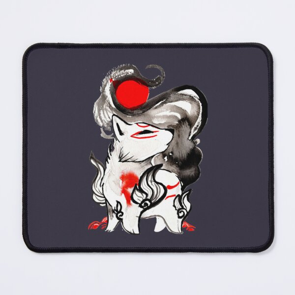 Fansart Okami Amaterasu II Mouse Pad RB2909 product Offical Anime Stationery Merch