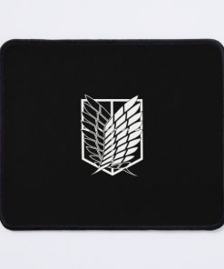 Attackontitan logo Mouse Pad RB2909 product Offical Anime Stationery Merch