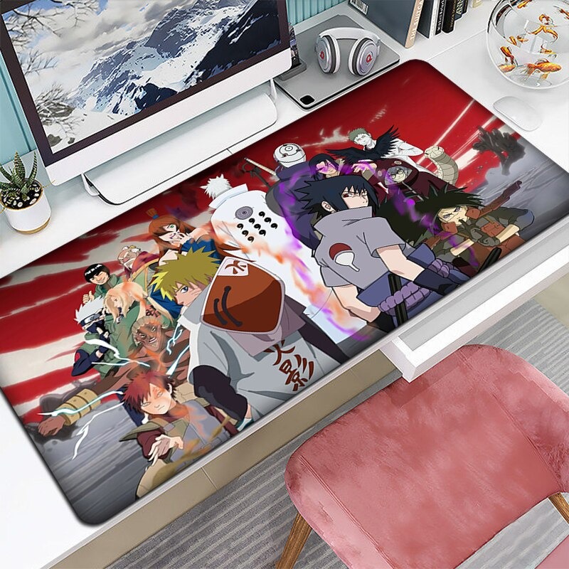 N narutos Large Mouse Pad Pc Acc 8 - Anime Stationery
