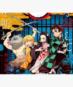 Demon Slayer Kimetsu no Yaiba Mouse Pad 11 - Anime Stationery flat750x075f pad750x1000f8f8f8 23 - Anime Stationery