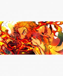 Demon Slayer Rengoku Kyojuro Fire Breathing Mouse Pad 11 - Anime Stationery flat750x075f pad750x1000f8f8f8 37 - Anime Stationery