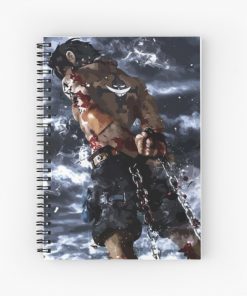 One Piece Stationeries - Ace Spiral Notebook