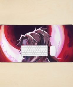 Demon Slayer Kokushibo Upper Moon 1 Mouse Pad 7 - Anime Stationery urdesk mat flatlay propsquare1000x1000 1 - Anime Stationery