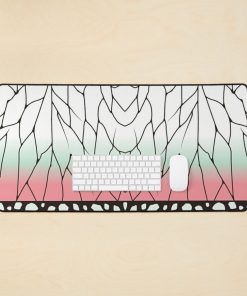 Demon Slayer Kocho Shinobu Pattern Mouse Pad 7 - Anime Stationery urdesk mat flatlay propsquare1000x1000 7 - Anime Stationery