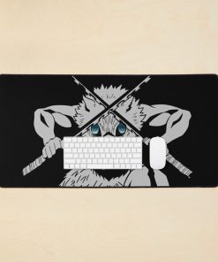 Demon Slayer Inosuke Large Mouse Pad 8 - Anime Stationery urdesk mat flatlay propsquare1000x1000.u2 - Anime Stationery