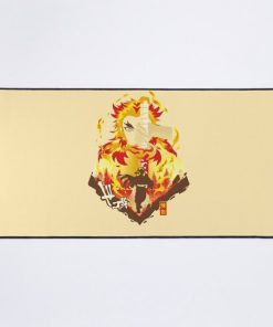 demon-slayer-kyojuro-flame-mouse-pad