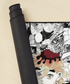 Demon Slayer Upper Two Douma Mouse Pad 7 - Anime Stationery urdesk mat rolltall portrait750x1000 5 - Anime Stationery