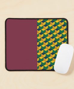Demon Slayer Giyu Kimono Pattern Mouse Pad 7 - Anime Stationery urmouse pad small flatlay propsquare1000x1000 1 1 - Anime Stationery