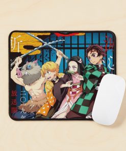 Demon Slayer Kimetsu no Yaiba Mouse Pad 8 - Anime Stationery urmouse pad small flatlay propsquare1000x1000 - Anime Stationery