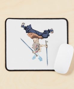 Demon Slayer Inosuke Mouse Pad 7 - Anime Stationery urmouse pad small flatlay propsquare1000x1000 5 - Anime Stationery