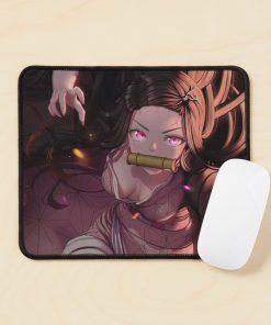 Demon Slayer Nezuko Mouse Pad 7 - Anime Stationery urmouse pad small flatlay propsquare1000x1000 6 - Anime Stationery