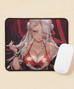 Demon Slayer Daki Mouse Pad 8 - Anime Stationery urmouse pad small flatlay propsquare1000x1000 7 - Anime Stationery