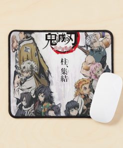 Demon Slayer Pillar Mouse Pad 8 - Anime Stationery urmouse pad small flatlay propsquare1000x1000 9 - Anime Stationery